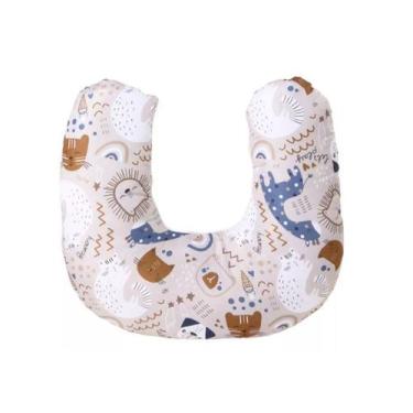 Imagem de Almofada Amamentação Sublimada Para Bebê Menina Menino - Marias  Baby,