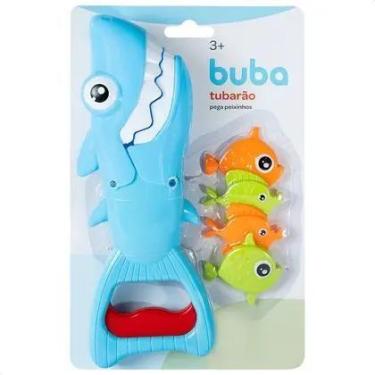 Imagem de Tubarão Pega Peixinhos Brinquedo para Banho Piscina Buba