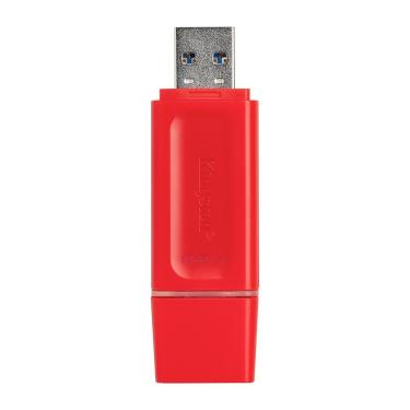 Imagem de Pen Drive Exodia Armazenamento Rápido USB 3.2 Vermelho Kingston 64GB KC-U2G64-7GR