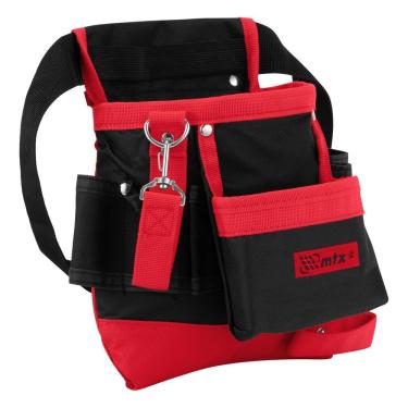 Imagem de Bolsa de Cintura para Ferramentas 902419 7 Bolsos Resistente a Respingos Preto MTX 25CM 4L 6kg
