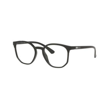 Imagem de Armação Óculos de Grau Feminino Jean Monnier J8 3262 N157 52, Preto