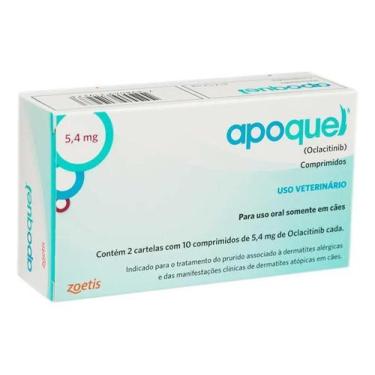 Imagem de Apoquel 5,4 mg - Tratamento para coceira em Cães - Q. FOFURA