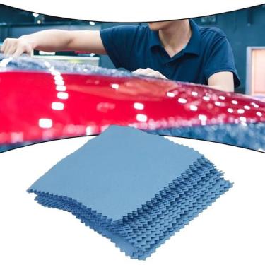 Imagem de 20 Panos De Microfibra Para Limpeza Automotiva Com Revestimento Nano C