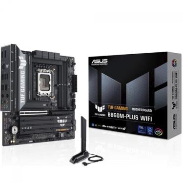 Imagem de Placa Mãe Asus TUF Gaming B860M-PLUS WiFi, Chipset B860, Intel LGA 185
