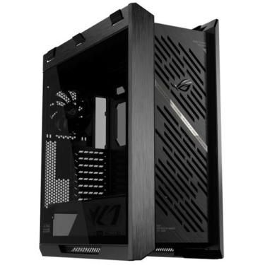 Imagem de Gabinete Gamer Asus ROG Strix Helios II GX601S Black, Mid Tower, Vidro