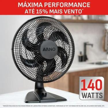 Imagem de Ventilador Arno Mesa Essential 40cm 6 Pas Ve2e 6, 220V