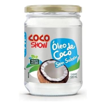 Imagem de Oleo De Coco Show Copra 500ml Sem Cheiro E Sem Sabor Vegano - Congratu