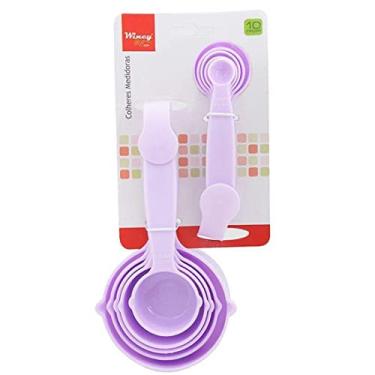 Imagem de Kit Medidor, com 10 Medidas, Wincy, Colorido, CLA03005