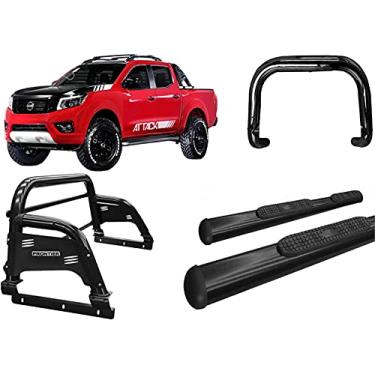 Imagem de KIT QUEBRA MATO+SANTO ANTONIO H3+ESTRIBO FONTIER 17 a 20 PRETO