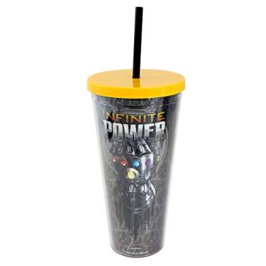 Imagem de Copo canudo metalico infinite power