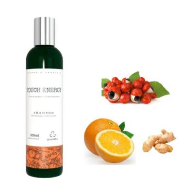 Imagem de Touch Energy Shampoo 300 ml Ajuda na formação de colágeno, alivia tensão e o estresse. Touch Energy traz energia, harmonização e profunda revitalização dos fios. Com óleo essencial de laranja doce