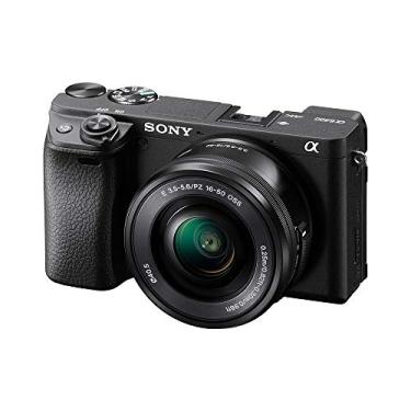 Imagem de Câmera digital Sony Alpha 6400 com sensor APSC, 24,3MP, tela ajustável em 180°(selfie) e lente 16-50mm F3.5-5.6 | ILCE-6400L/B