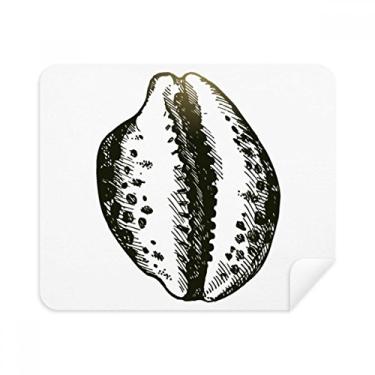 Imagem de Pano de limpeza Black Marine Life com estampa de recortes, 2 peças, tecido de camurça