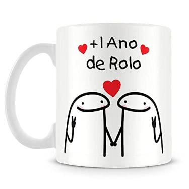 Imagem de Caneca Personalizada Meme Flork + 1 Ano de Rolo