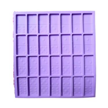 Imagem de Molde De Silicone Dominó Resina Jogo