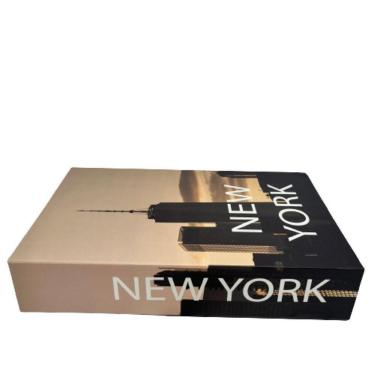 Imagem de Livro de papelão decorativo estampa moderna `New York`