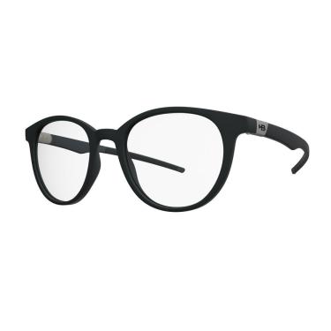 Imagem de Armação Hb M.93156 C 001 Preto Fosco 93156 93 156 49 Round