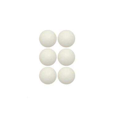 Imagem de Bola de Ping Pong 6 Unidades Branca Tênis de Mesa