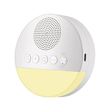 Imagem de NUTOT aparelho de ruido branco，ruido branco máquina de som portátil com luz，terapia de som para casa e viagem