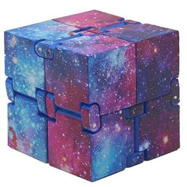 Imagem de Cubo Mágico Infinito Cube Fidget Infinity Hand Spinner (Espacial)