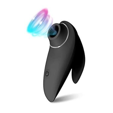 Imagem de Vibradores de Sucção Estimulador Clitóris Para as Mulheres Adulto À Prova D'água Zatla (Preto)