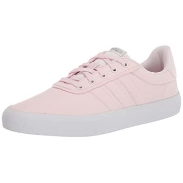 Imagem de adidas Tênis de skate feminino Vulc Raid3r, Quase rosa/quase rosa/branco, 11