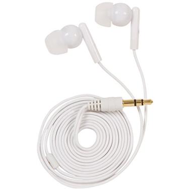 Imagem de ARIES MFG Fones de ouvido brancos para música/chamada GP-35MM-WHI