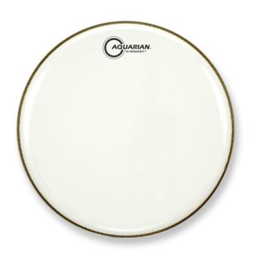 Imagem de Aquarian Drumheads Cabeça de tambor Tom de alta frequência HF6WH, branco brilhante