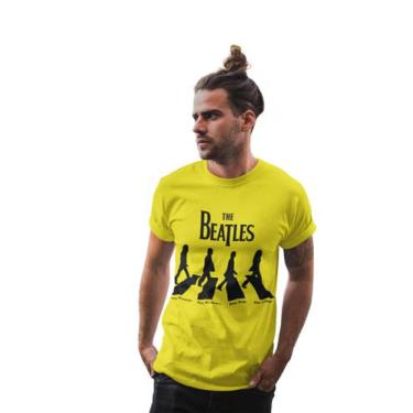 Imagem de Camiseta Banda Beatles Rock Moderno Nova - P.K Line Shop