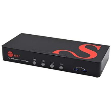 Imagem de SIIG CE-KV0A11-S1 QUAD-VIEW HDMI KVM PROCESSOR