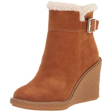 Imagem de Franco Sarto Bota feminina L-ulayna cano curto, Camurça marrom uísque, 9.5