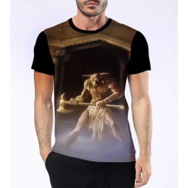 Imagem de Camisa Camiseta Minotauro Mitologia Grega Touro Homem Hd 8 - Dias No E