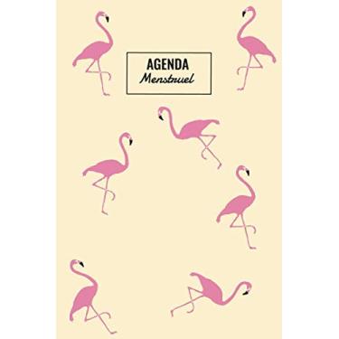 Imagem de Agenda Menstruel: Calendrier Pour Le Cycle Menstruel / Période Journal Intime / Francais / Para Escribir En / 12 Mois / Mes Premières Règles / Flamant Rose