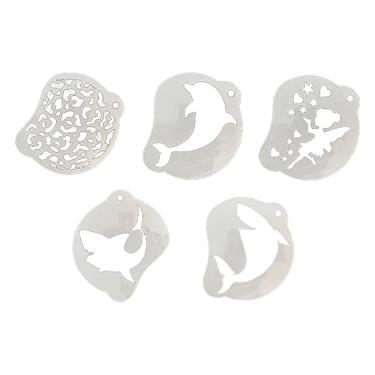 Imagem de Modelos de Pintura de para Crianças Adulto Leve Material Premium DIY Maquiagem de Festa Suprimentos Pintura de Múltiplo, Uso de meia face