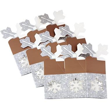 Imagem de Wilton Mini caixas de biscoito floco de neve, 3 unidades