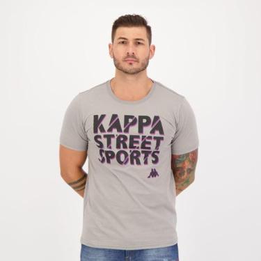 Imagem de Camiseta Kappa Street Sports Cinza