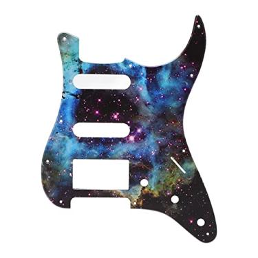 Imagem de Pickguard Protetor de Guitarra Elétrica, Escudo Protetor de Guitarra Com Padrão de Céu Estrelado de PVC para Proteção contra Arranhões para Guitarra Elétrica