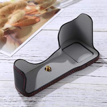 Imagem de Yunchao Acessórios para câmeras 1/4 de polegada thread PU câmera de couro da câmara de couro para Sony A7S2 / A7R2 / A7K2 / A7 II Sacos de câmera