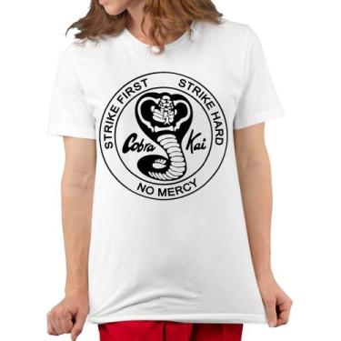 Imagem de Camiseta Unissex Cobra Kai Karate Kid Série Infantil Adulto - Hot Clou