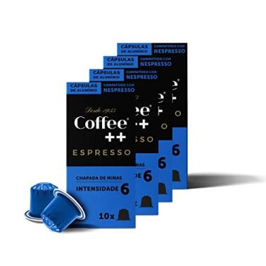 Imagem de Kit de Cápsulas Café Especial Coffee Mais Chapada de Minas Compatível com Nespresso, contém 40 Cápsulas