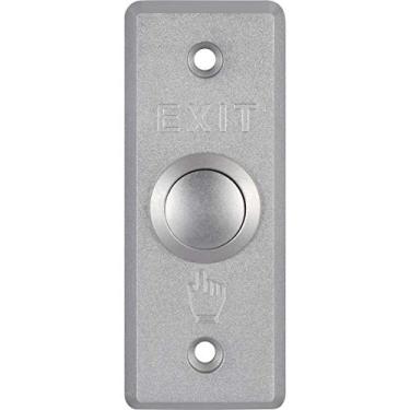 Imagem de Painel de Aluminio Hikvision DS-K7P02 botao metal 90 x 35 x 28.9 mm