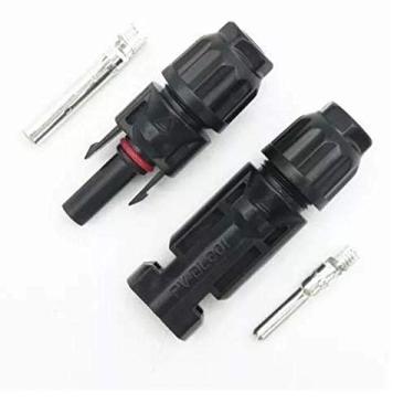 Imagem de Par Conectores Mc4 Painel Solar Fotovoltaico Plug Energia