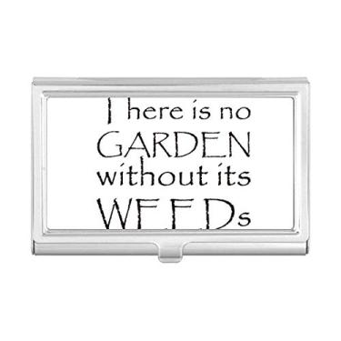 Imagem de Caixa com porta-cartões "There is No Garden Without Its Weeds"