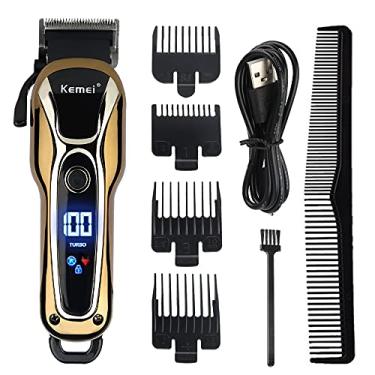 Imagem de KEMEI Hair Clippers for Men Trimmer for Men professional Hair Trimmer Beard Trimmer Barber Hair Cut Grooming Kit Machine Cordless Quiet.KM-1990