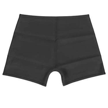 Imagem de Shorts De Natação Femininos De Silicone,Shorts De Natação Femininos, Shorts De Natação Esportivos, à Prova D'água à Prova De Vazamentos Com 4 Cantos Para Roupas De Banho De Verão