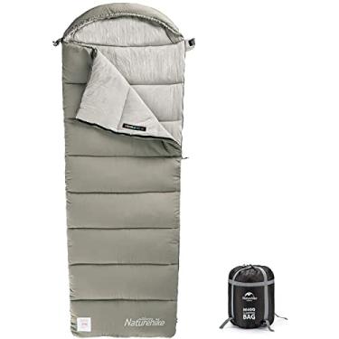 Imagem de Naturehike saco de dormir de algodão confortável com capuz (verde, M400)