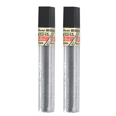 Imagem de Pentel Grafite Hi-Polymer 0.5mm 2B com 2 Tubos SM/C505-2B