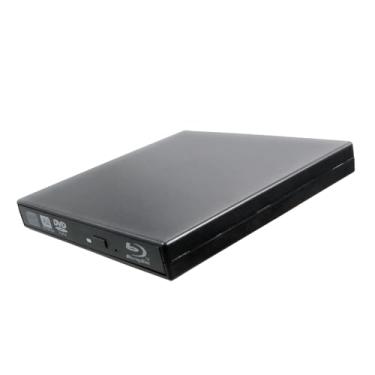 Imagem de Leitor de disco Blu-ray externo, gravador CD-R 24X DVD + -R DL 24X, para Asus VivoBook F510UA S15 S 14 Flip 14 15 Pro E403NA F510QA E203MA 17 15,6 polegadas, unidade óptica portátil USB pop-up
