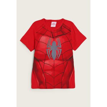 Imagem de Infantil - Camiseta Brandili Homem Aranha Vermelha Brandili 35904 menino