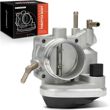 Imagem de A-Premium Conjunto de corpo do acelerador eletrônico compatível com Volkswagen Jetta 2004-2005, Golf 2004-2006, Golf City 2007-2010, Beetle 2004-2005, 2.0L, substituição # 06A133062S